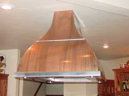 36 oz Copper Kitchen Stainless Steel Hood - Image 0