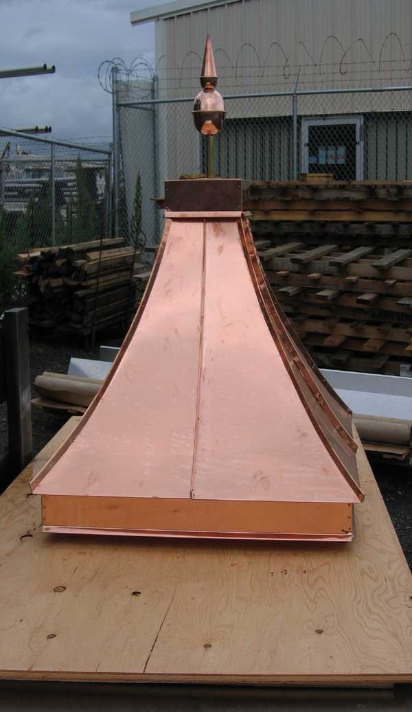 Copper Top For Post - Image 0
